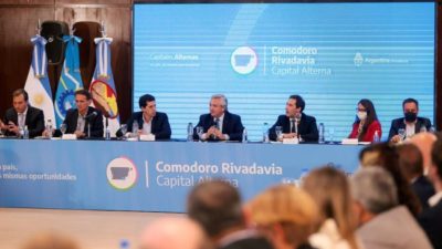 Alberto Fernández en Comodoro Rivadavia: «Hubo cuatro años de postergaciones en Argentina»