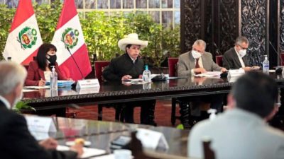 El gobierno peruano propuso una reforma constitucional limitada