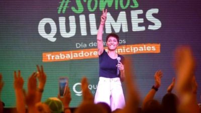 Bono de $20.000 para trabajadores municipales: el anuncio de Mayra Mendoza en Quilmes