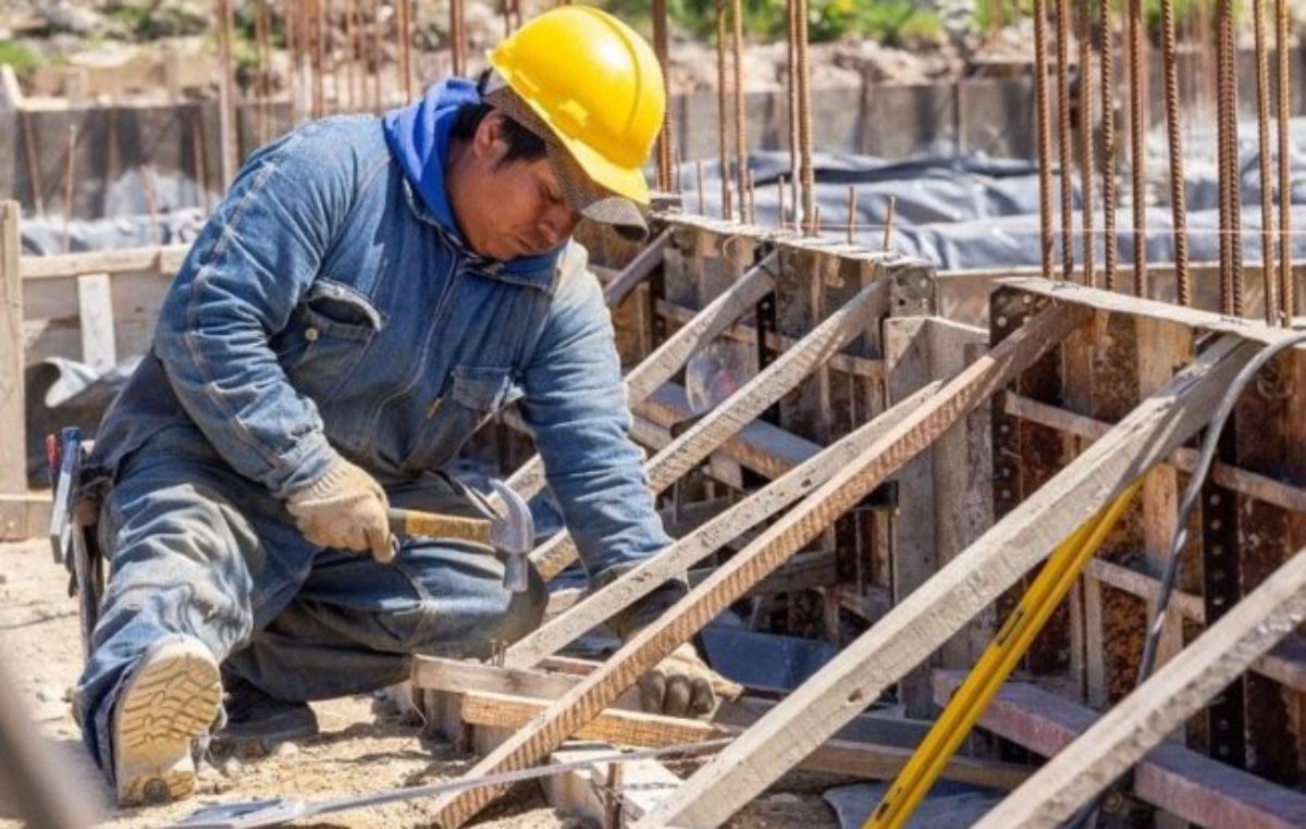 En Tierra del Fuego el empleo en la construcción creció un 30,8%