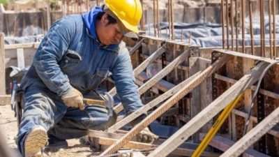 En Tierra del Fuego el empleo en la construcción creció un 30,8%