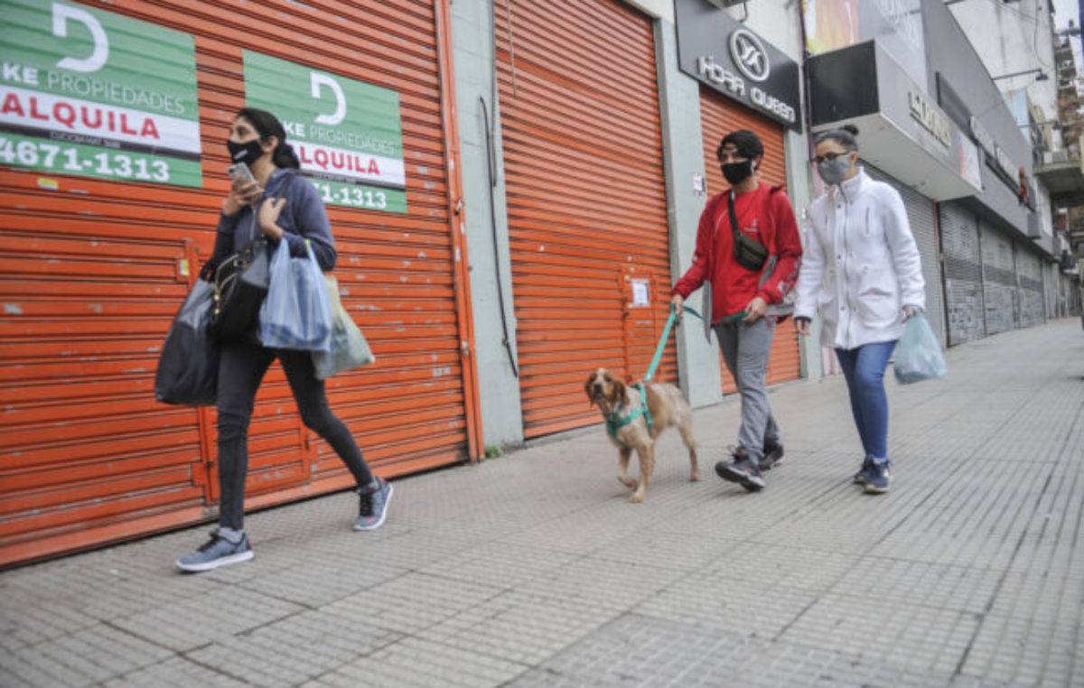 Tierra arrasada en los comercios de la Ciudad de Buenos Aires