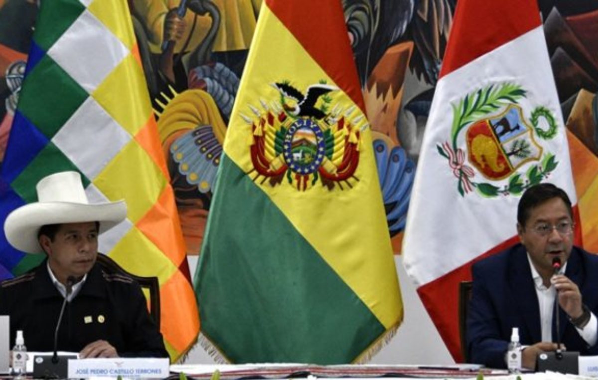 Arce y Castillo celebran en La Paz el primer gabinete binacional de sus gobiernos
