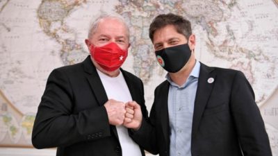 Kicillof se reunió con Lula con la misión de «profundizar la integración»