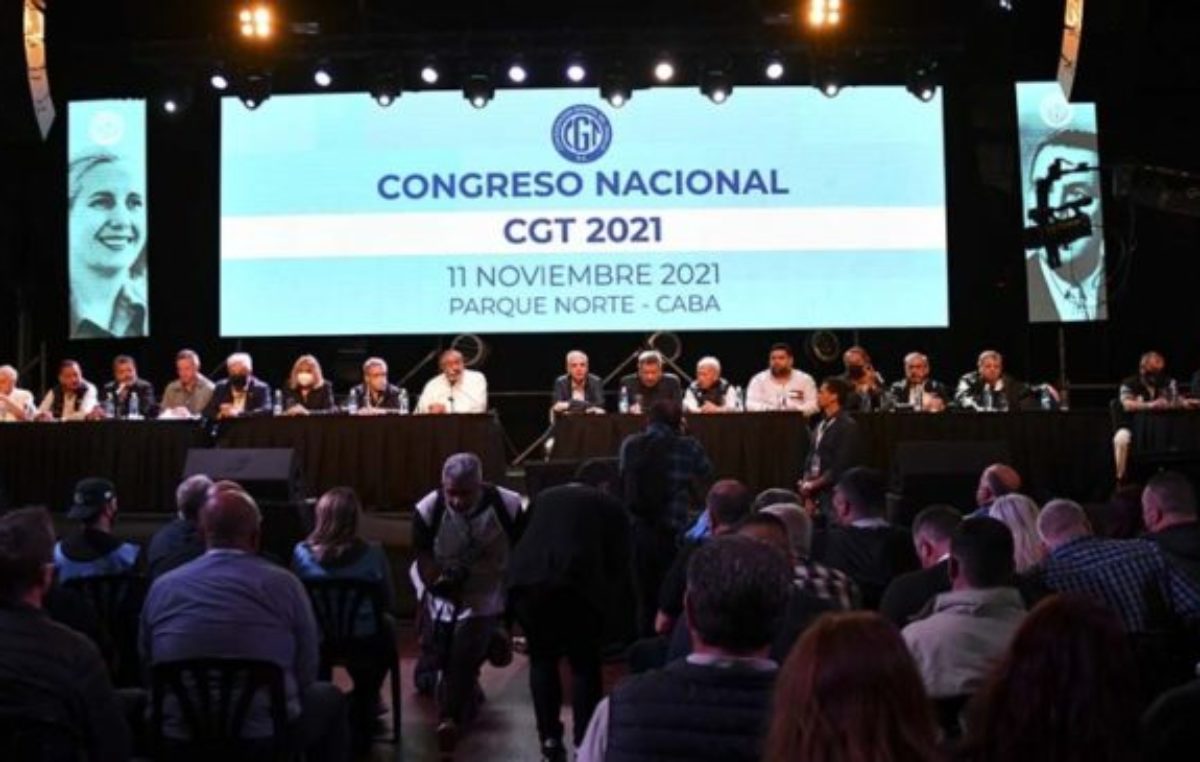 La CGT defendió el modelo sindical vigente y los convenios colectivos de trabajo