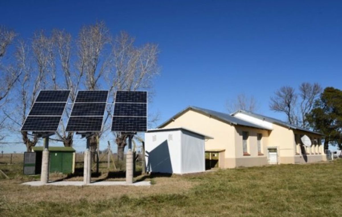 47 escuelas rurales de la Provincia de Buenos Aires contarán con paneles solares