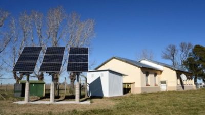 47 escuelas rurales de la Provincia de Buenos Aires contarán con paneles solares