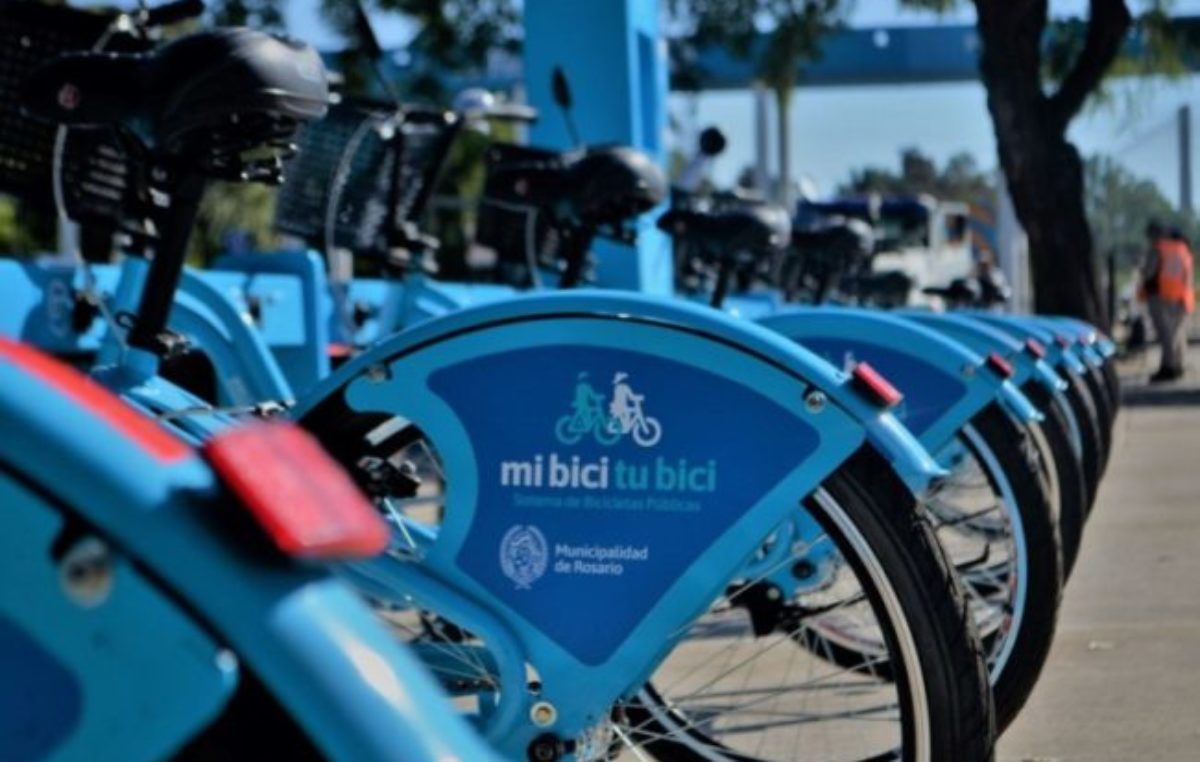 En Rosario se realizan más de cuatro mil viajes diarios con el sistema «Mi bici tu bici»