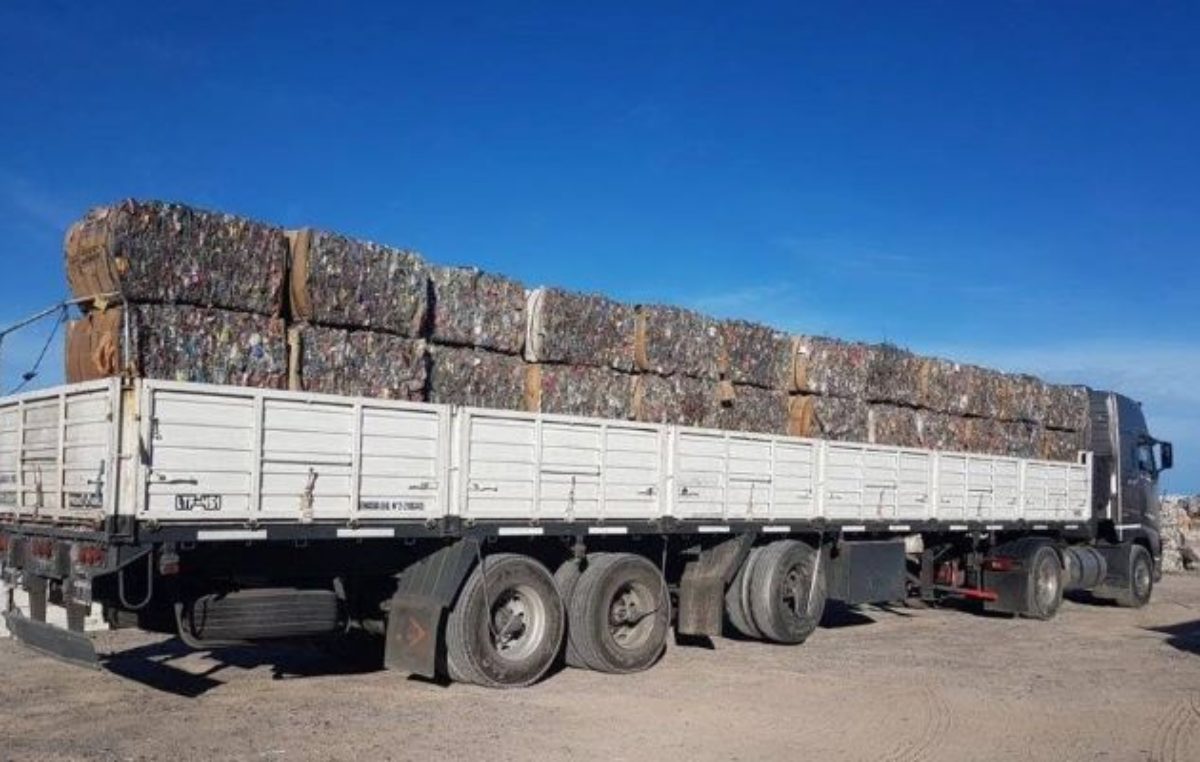 El Consorcio Girsu de municipalidades de Chubut recuperó más de 1.633.000 kilos de material reciclable en 2021