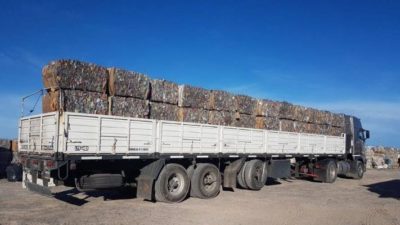 El Consorcio Girsu de municipalidades de Chubut recuperó más de 1.633.000 kilos de material reciclable en 2021