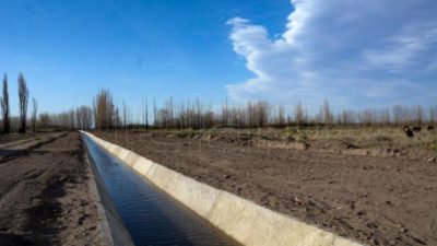 El Gobierno proyecta ampliar la superficie productiva irrigada en el país