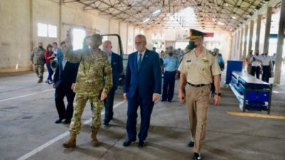 Taiana anunció una inversión de más de $200 millones en la base militar de San Lorenzo