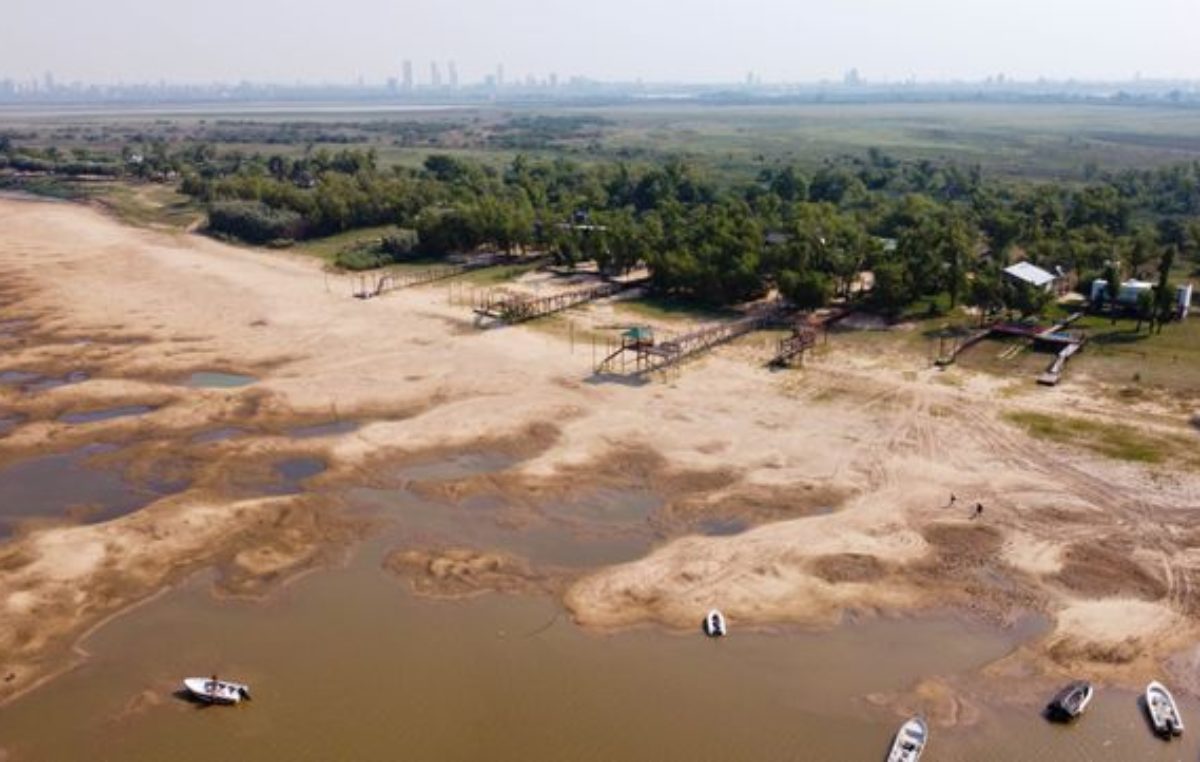 La histórica bajante del Paraná ya lleva más de dos años y seguirá al menos hasta abril