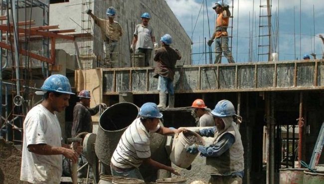 Jujuy: Crece el empleo formal en el sector de la construcción
