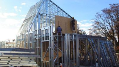 Ushuaia: Avanza la construcción de 16 viviendas sustentables