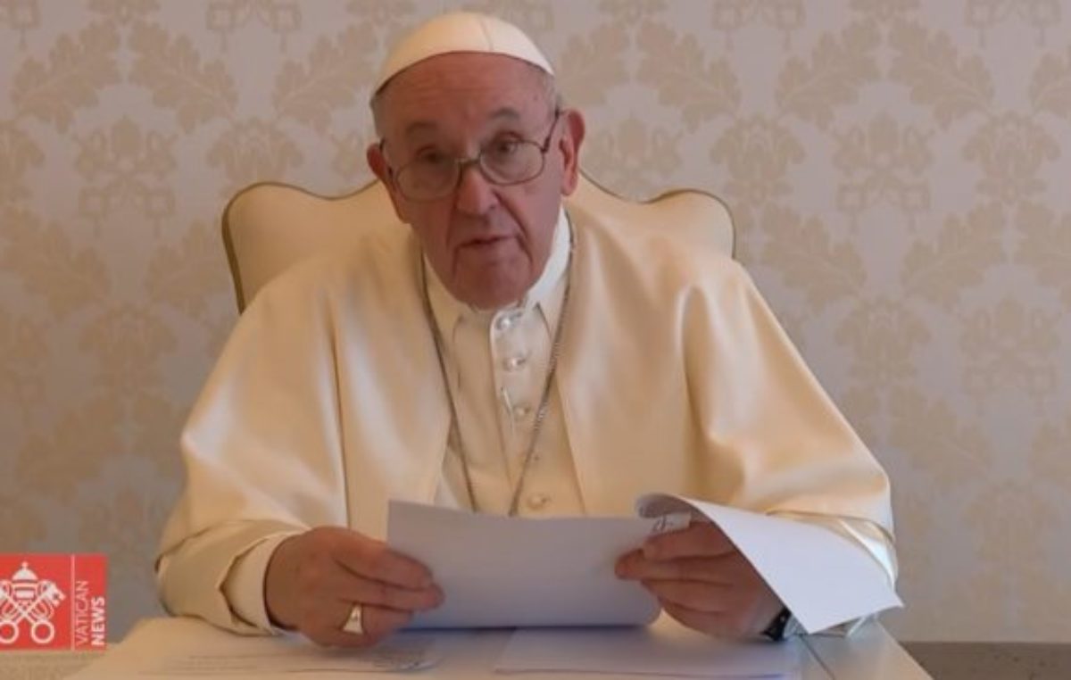 El papa Francisco,en su mensaje a jueces argentinos: «Un 50% de pobres es un 50% de derechos humanos incumplidos»