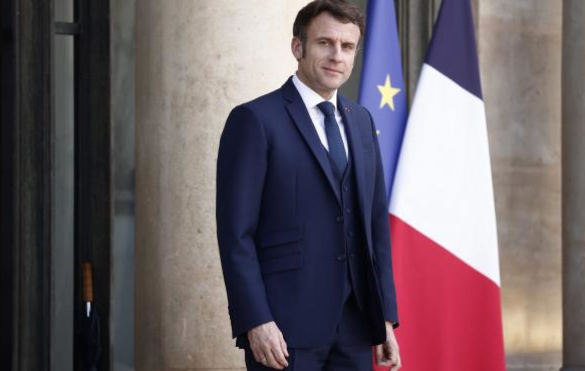 Macron anunció su candidatura a la reelección como presidente de Francia