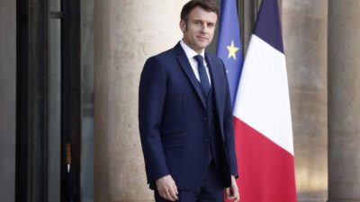 Macron anunció su candidatura a la reelección como presidente de Francia