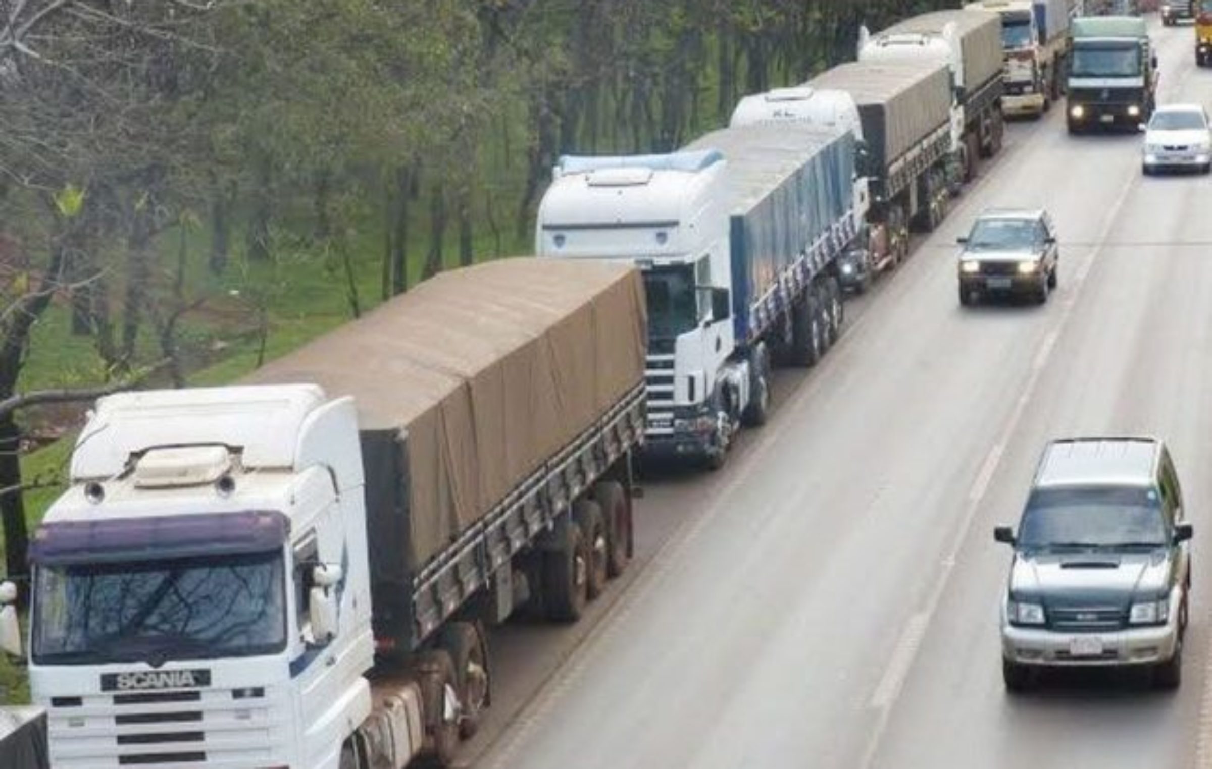 Paraguay: los camioneros van a paro nacional con cortes de ruta desde
