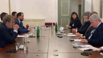 Una delegación del Parlasur se reunió en Roma con miembros del Parlamento italiano
