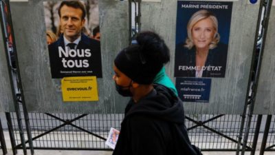 Francia: Macron, el favorito a la reelección pese a un Gobierno marcado por la protesta