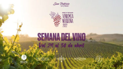 Se viene la Semana del Vino 2022 en San Patricio del Chañar