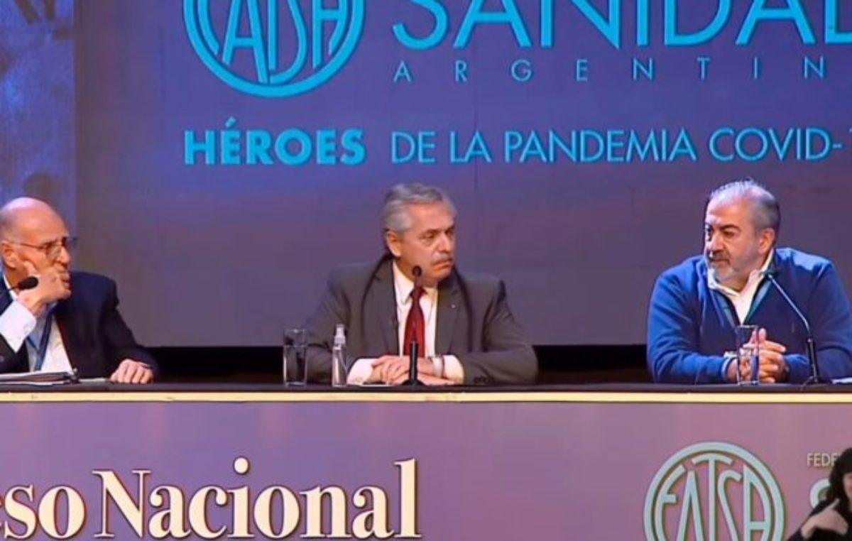Alberto Fernández: «Soy peronista y cuando hay un problema, le pongo el pecho y lo enfrento»