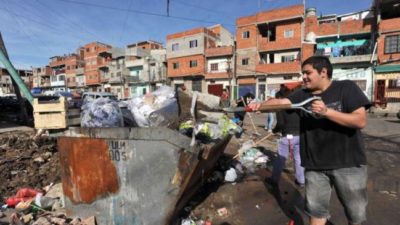 En el Sur de la Ciudad de Buenos Aires la pobreza es cinco veces mayor que en el Norte