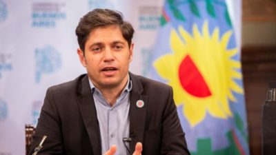 Kicillof: «Sería grave que la distribución de recursos se resuelva por el vínculo judicial»