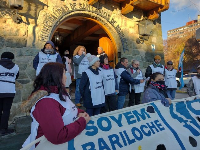 Bariloche: Soyem sigue adelante con el paro y anuncia una nueva concentración para el viernes