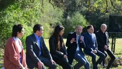 Insaurralde y Vilar participaron de la firma de convenios marco para políticas ambientales en municipios bonaerenses