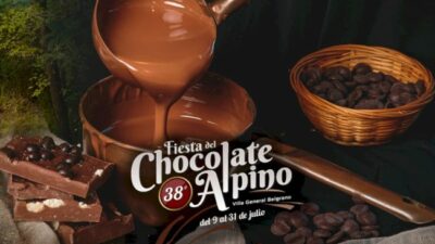 El chocolate se hace fiesta en Villa General Belgrano