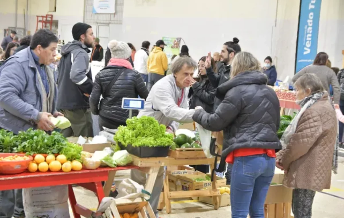 La feria alimenticia de Venado Tuerto recreó el espíritu del viejo mercado municipal de 1938