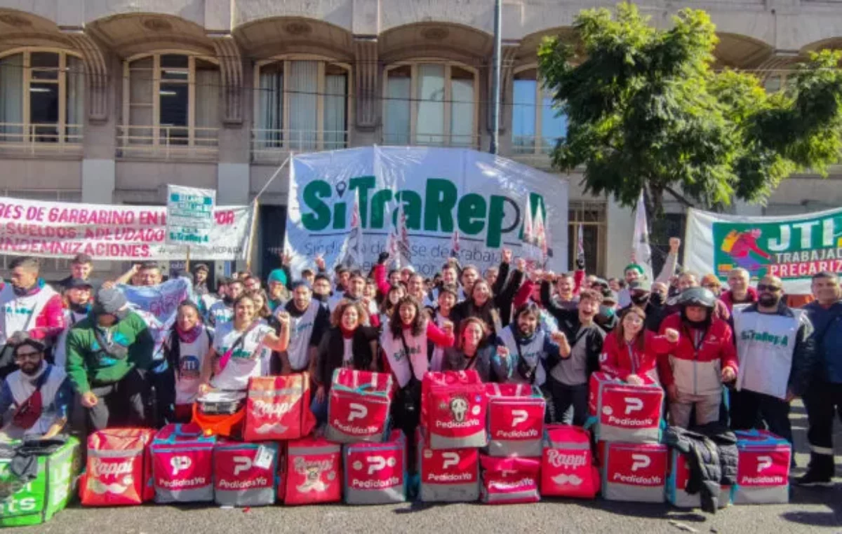 Repartidores de apps piden reconocimiento sindical: “No tenemos amparo ni derechos”