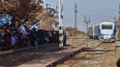 El tren de pasajeros llegó a San Luis y crece la ilusión de que a fin de año esté en Mendoza