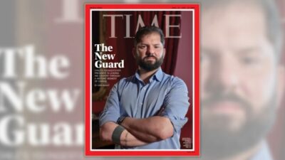 Gabriel Boric en la portada de la revista Time: «Un nuevo tipo de líder de izquierda»