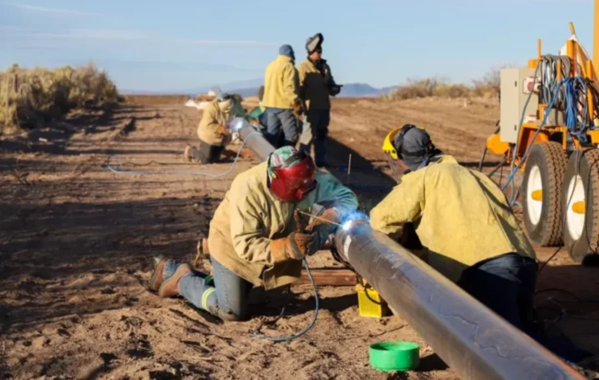 Avanzan obras en el gasoducto que beneficiará a 30.000 familias de San Rafael y General Alvear