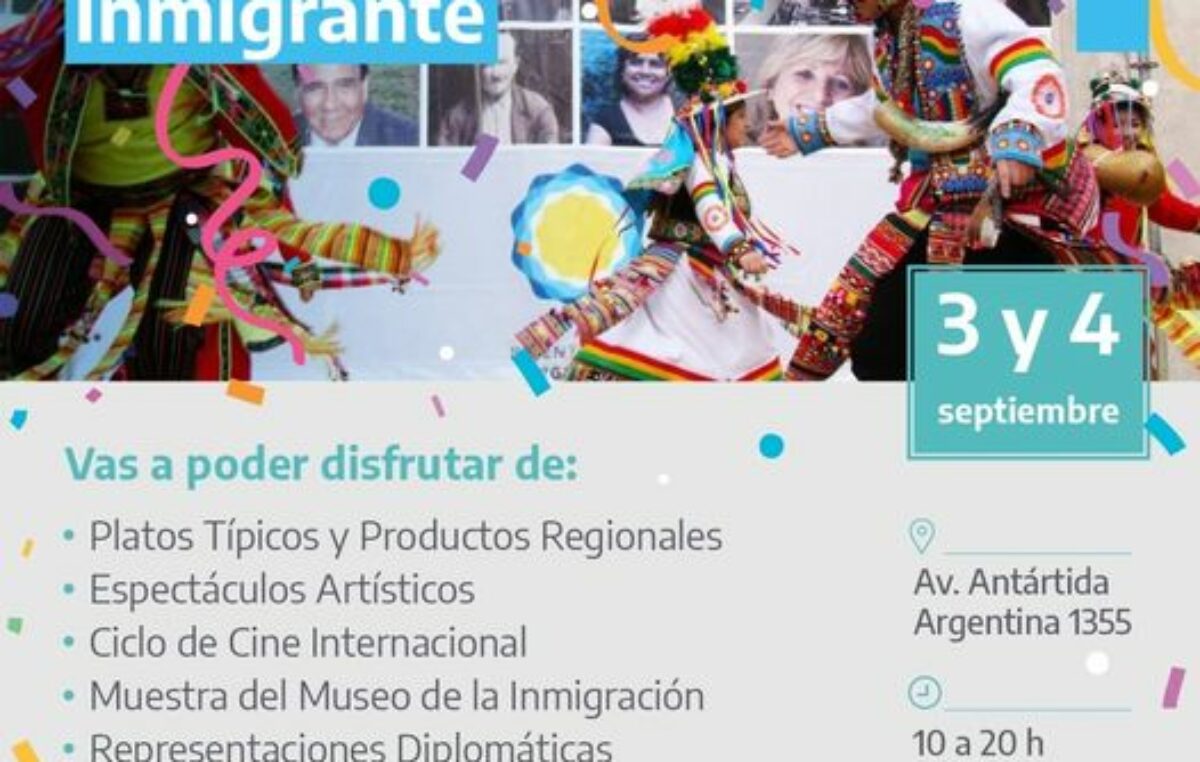 Buenos Aires: Música, danza y gastronomía típica para celebrar el Día del Inmigrante
