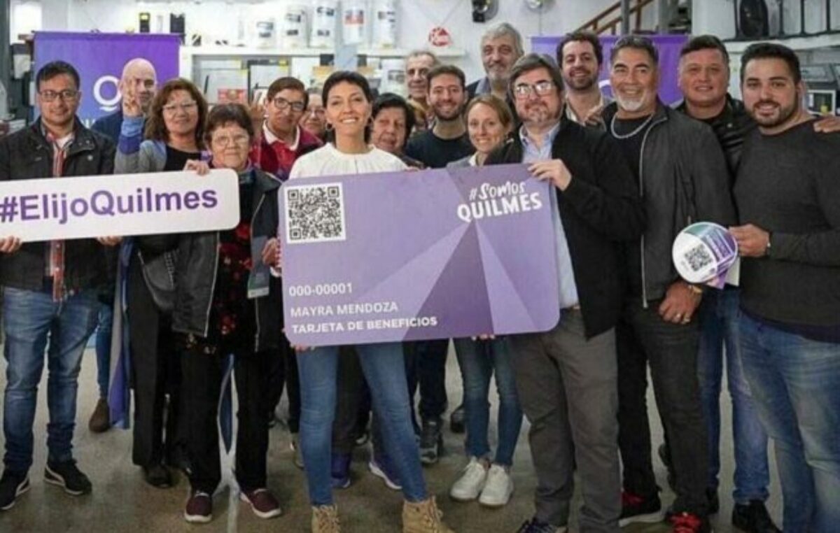 Mayra Mendoza presentó la tarjeta de beneficios «Somos Quilmes»