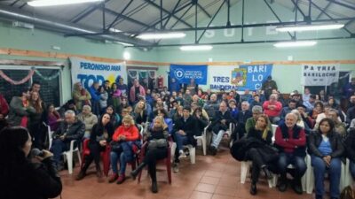 Se realizó un Cabildo Peronista en Bariloche buscando candidaturas para 2023