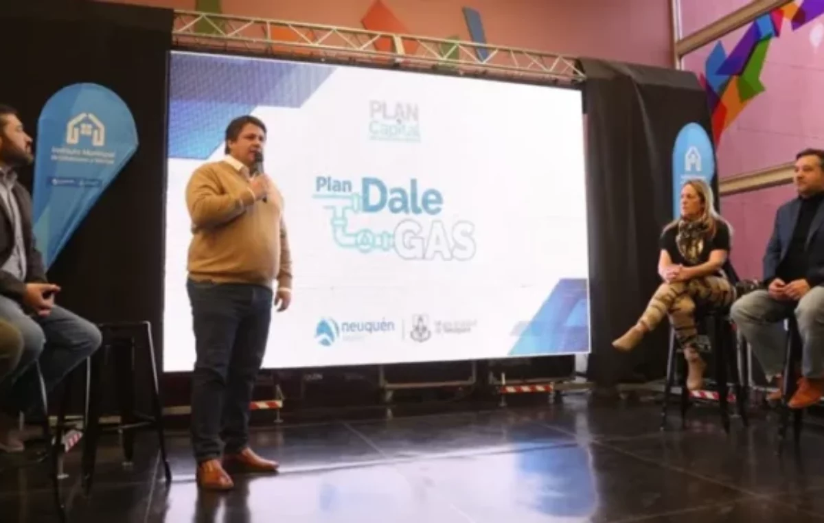 El intendente de Neuquén lanzó el plan «Dale Gas» que beneficiará a más de 7 mil vecinos