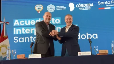 Perotti y Schiaretti lanzaron en Coronda el llamado a licitación del Acueducto Interprovincial Santa Fe – Córdoba