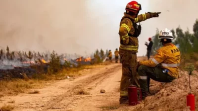 Incendios: Bomberos trabajan sobre seis focos activos en la provincia de Córdoba