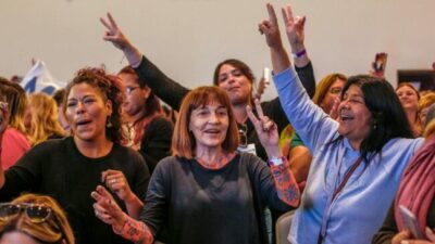 Finalizó el encuentro federal de mujeres con un fuerte respaldo a Cristina Kirchner