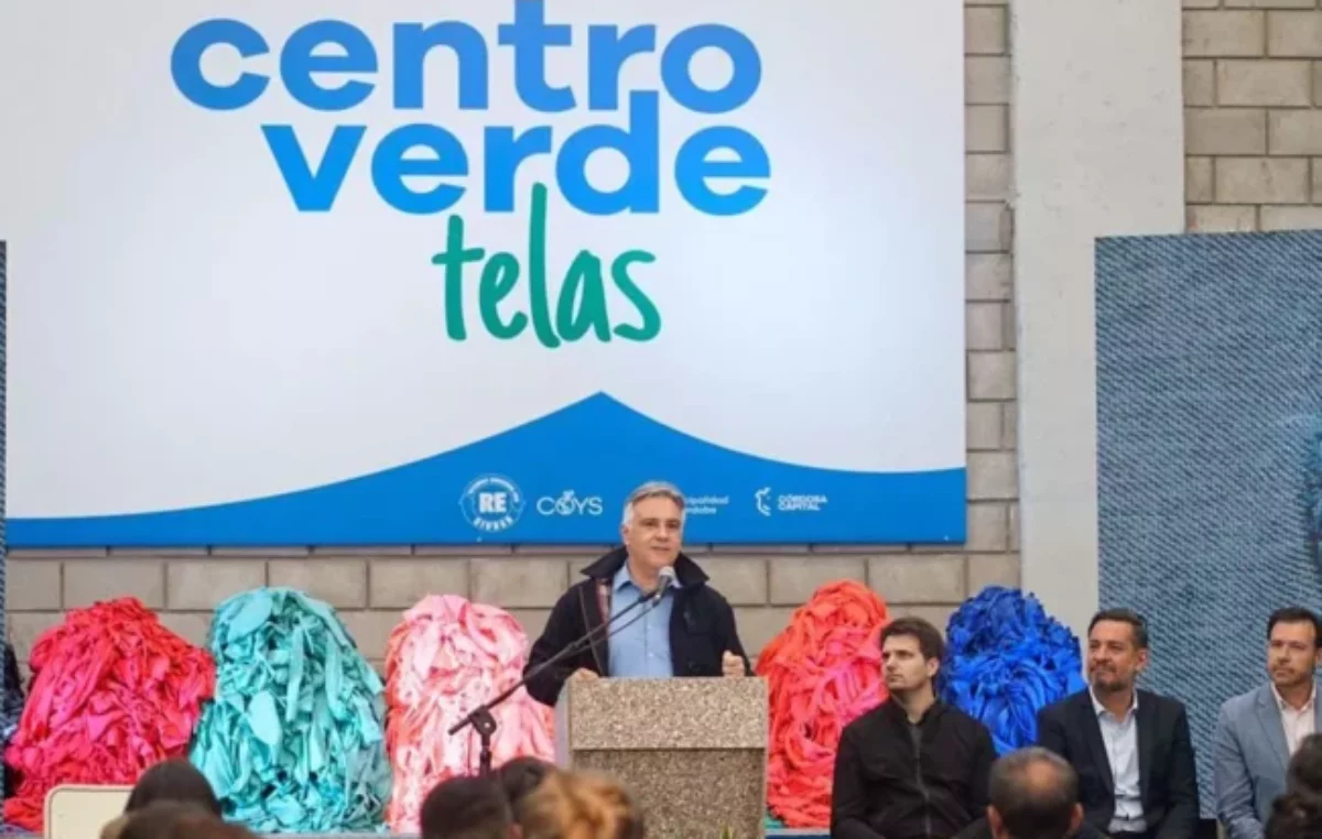 Córdoba: Inauguran el primer centro verde del país dedicado a la reinserción de telas