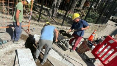 Con fondos de la Ecotasa, el Municipio de Bariloche anunció la construcción de 100 rampas para personas con movilidad reducida