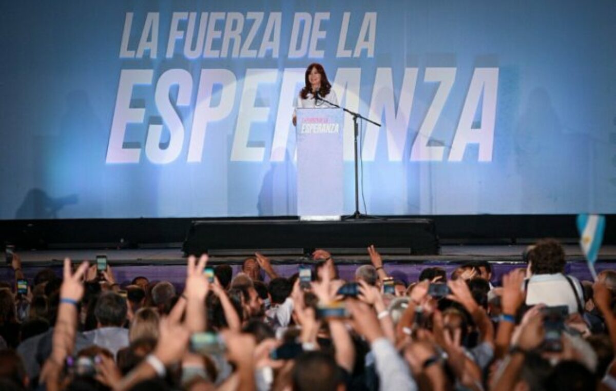 Cristina Kirchner: «Cambiamos la Argentina y lo podemos volver a hacer»