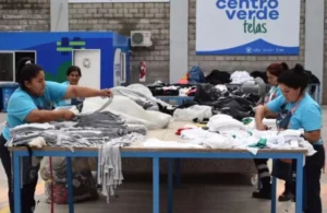El Centro Verde Telas de Córdoba recolectó más de 10 mil kilos de residuos textiles