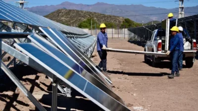 Avanza el primer Parque Solar del Gran Mendoza y ya se ven los paneles en el oeste de Godoy Cruz