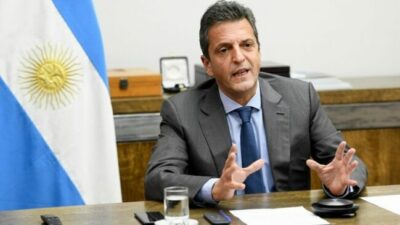 «Contracción fiscal» en la gestión de Sergio Massa